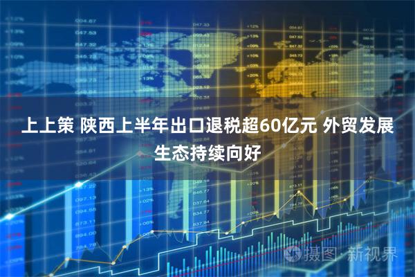 上上策 陕西上半年出口退税超60亿元 外贸发展生态持续向好